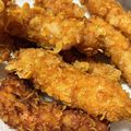 ココアLoveママ's cooksnap of when they made 簡単！ザクザク食感＊クリスピーチキン.