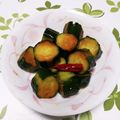 ジョングレ's cooksnap of when they made 即出来る！きゅうりの漬物☆酢醤油味.