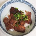 tart's cooksnap of when they made 甘辛牛肉のとろろ丼.