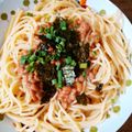 つよまり's cooksnap of when they made オリーブオイルで腸活納豆パスタ.