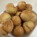papikun's cooksnap of when they made 余ったお餅でモチモチ【ポンデリング】.