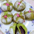 みっちゃん❇️68's cooksnap of when they made うちの味☆シンプルな抹茶パン♪角食でも♪.