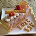 るぴっく's cooksnap of when they made ビスキュイロールケーキ.