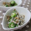 とろままちゃん's cooksnap of when they made 【オクラとしらすのかつお和え】.