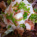 xyzクック's cooksnap of when they made きゅうりとみょうがのレタスサラダ.