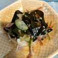 chord827's cooksnap of when they made 手早く簡単☆みょうがとワカメの酢のもの.