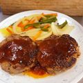 ミアンミアン's cooksnap of when they made 簡単♡ヘルシー！ふわふわ豆腐ハンバーグ.