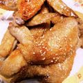 あや吉's cooksnap of when they made パリッと香ばしい☆鶏手羽先の照り照り焼き.