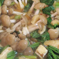 ももちゃんまこちゃん's cooksnap of when they made 小松菜と油揚げの煮浸し♪簡単だしが決めて.