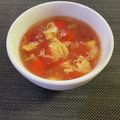 COCONA02's cooksnap of when they made トマトと玉子の中華風スープ.