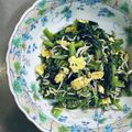 CZKO's cooksnap of when they made 春色ほうれん草としらすのおひたし.