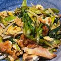 motchママ's cooksnap of when they made 豚卵炒め.