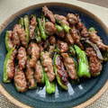yuminan47k's cooksnap of when they made ししとうの肉づめ✴ししとうの消費に！.