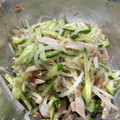 クック3DWPZ4☆'s cooksnap of when they made きゅうりともやしのツナ和え.