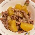 門松なめこ's cooksnap of when they made さつまいもと豚バラ肉の煮物.
