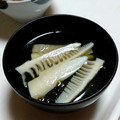 チコリママ's cooksnap of when they made タケノコとアオサのすまし汁.