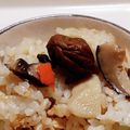 チコリママ's cooksnap of when they made 梅干添えて♪私の好きな筍ごはんの食べ方.