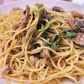 まろんぴ's cooksnap of when they made サバ缶と舞茸のパスタ.