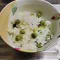 美らはいび's cooksnap of when they made 春色豆ご飯☆グリンピースご飯♪.