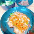 プー♡'s cooksnap of when they made 野菜たっぷり☆アジの甘酢あんかけ.