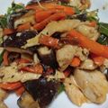 たつき0011's cooksnap of when they made 超簡単♡鶏胸肉としいたけのバター醤油炒め.