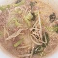 あたむ❤189's cooksnap of when they made もやしとチンゲン菜の旨辛坦々スープ.