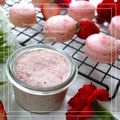 ♪しんちんぐ～♪'s cooksnap of when they made 苺ガナッシュforマカロン❤クッキー.