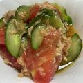 とんば's cooksnap of when they made きゅうりとツナのさっぱりサラダ.