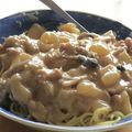 ★なみ☆'s cooksnap of when they made シチューのリメイクでクリームパスタ.