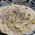 ★なみ☆'s cooksnap of when they made 簡単過ぎる濃厚チーズクリームパスタ.