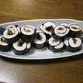 いちごのパルフェ's cooksnap of when they made お酒のつまみ♪　簡単はんぺんロール♪.