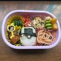 ちゅーりっぷ♪♪'s cooksnap of when they made ハイパーボール　おにぎり（キャラ弁.
