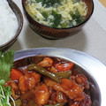 2児ママみきてぃ's cooksnap of when they made 小松菜とたまごのお吸い物♪（かきたま汁）.