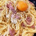 パッシーユ's cooksnap of when they made ワンパン♪簡単カルボナーラ♡.