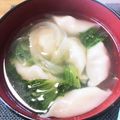 おじ☆さん's cooksnap of when they made 簡単鍋で煮るだけ！水餃子の鶏ガラスープ.