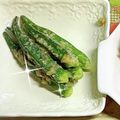 ノロノロ☆'s cooksnap of when they made オクラの胡麻和え♪箸が止まらない美味さ！.