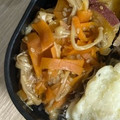 料理上達中's cooksnap of when they made ■簡単♪えのきとにんじんのごま炒め■.