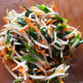 クックUDM047☆'s cooksnap of when they made さっとできる！もやしとニラの簡単ナムル！.