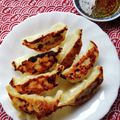 花時計咲いた's cooksnap of when they made 幸楽苑の餃子の焼き方.