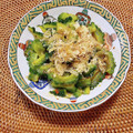 コムギ大好き's cooksnap of when they made 旨辛ゴーヤのお浸し♡.