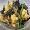 Rick_t's cooksnap of when they made キクラゲといんげんの卵炒め.