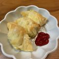 tcherry's cooksnap of when they made 餃子の皮で簡単おつまみ.