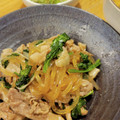 marinebird's cooksnap of when they made 豚こまとほうれん草の春雨炒め.
