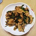 ラリー＆サラ's cooksnap of when they made 【楽めし】豚ニラオイスター.