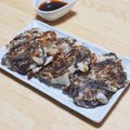まる゜'s cooksnap of when they made キャベツと長芋のもずく入りお焼き.
