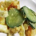 にゃーにゃＭａＭａ's cooksnap of when they made ゆで卵でピリリッ！！！マヨタマきゅうり❤.