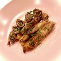 悠LOVE航's cooksnap of when they made おつまみに弁当に♪ナスと大葉の豚バラ巻き.