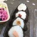 ゆらまっくす's cooksnap of when they made まるで専門店風！？三角おにぎり.