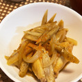 やつはしひじり's cooksnap of when they made 牛ごぼうと玉ねぎのガーリック甘辛炒め.