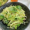 なぎゅーしゃ's cooksnap of when they made 簡単！おいしい！三つ葉のサラスパ.